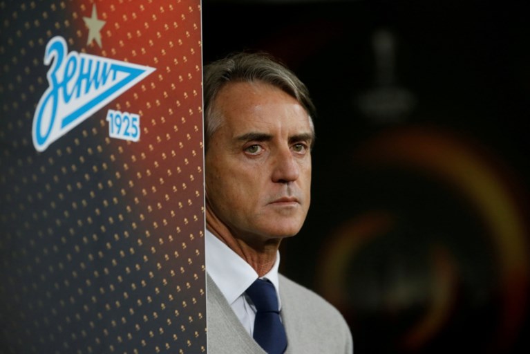 Roberto Mancini vertrekt bij Zenit Sint-Petersburg, weg naar Italiaanse nationale ploeg ligt open