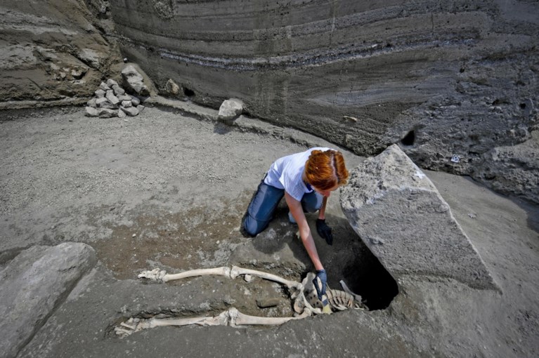 Archeologen doen in Pompeii “dramatische en uitzonderlijke” vondst