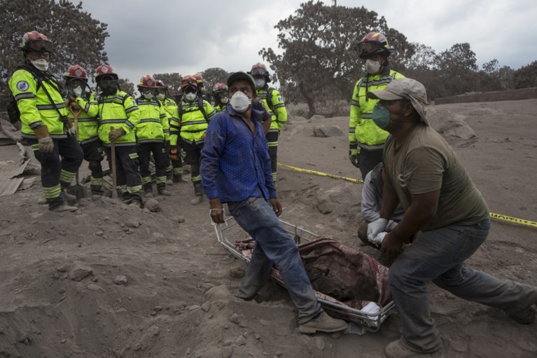 Nog 192 vermisten na vulkaanuitbarsting Guatemala