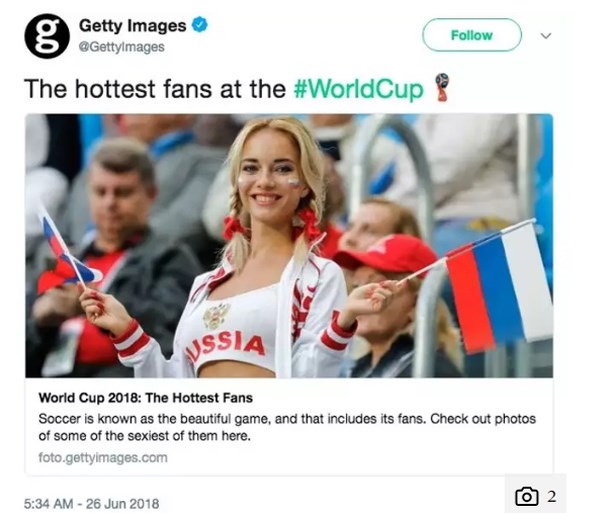 Fotoagentschap moet excuses aanbieden na fotoreeks met ‘meest sexy voetbalfans van het WK’