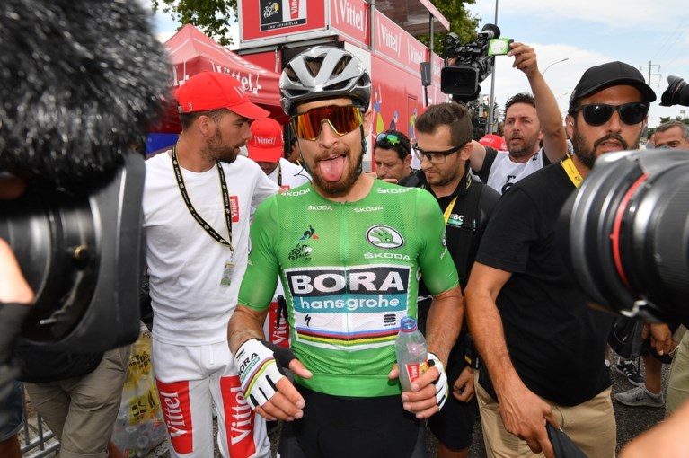 Peter Sagan geeft groene trui nog extra glans met derde ritzege, Belgen kleuren etappe