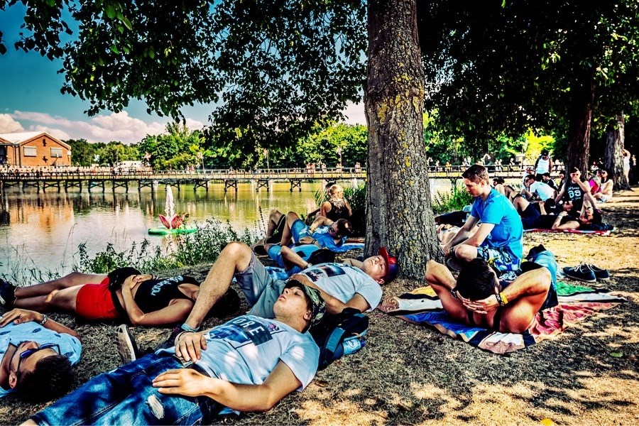 Flirten op de camping