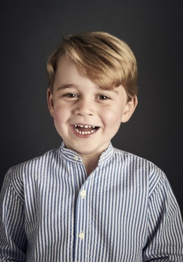 Kate en William vieren verjaardag van prins George met nieuwe foto