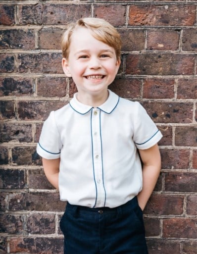 Kate en William vieren verjaardag van prins George met nieuwe foto