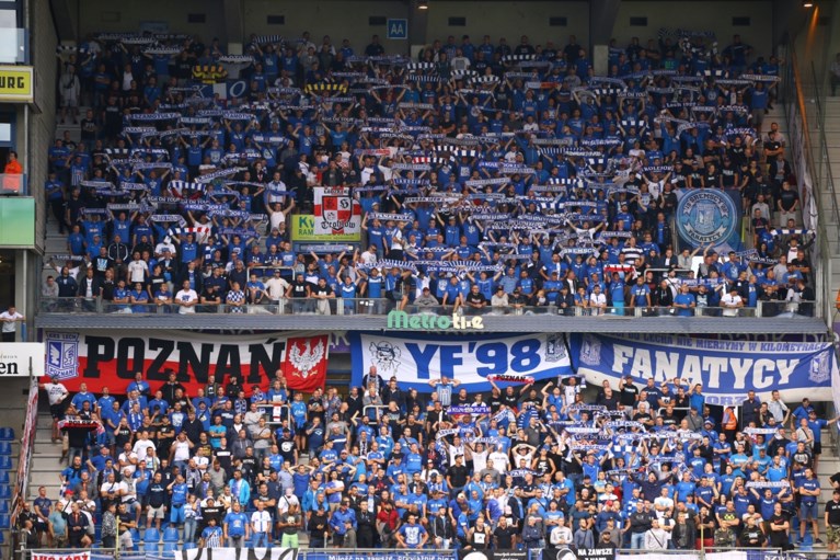 Sterk Racing Genk swingt naar Europese 2-0 zege tegen Lech Poznan