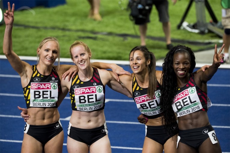 Belgian Tornados na het goud op de 4x400m: “Wat een speciale week hebben we achter de rug”