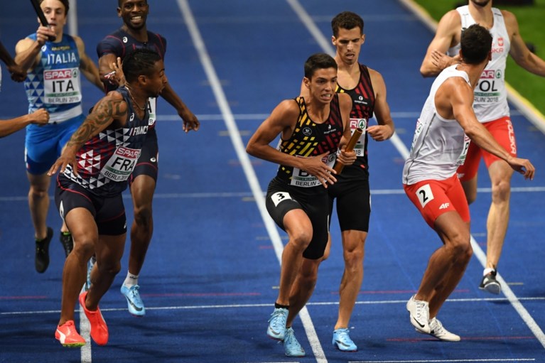 Belgian Tornados na het goud op de 4x400m: “Wat een speciale week hebben we achter de rug”