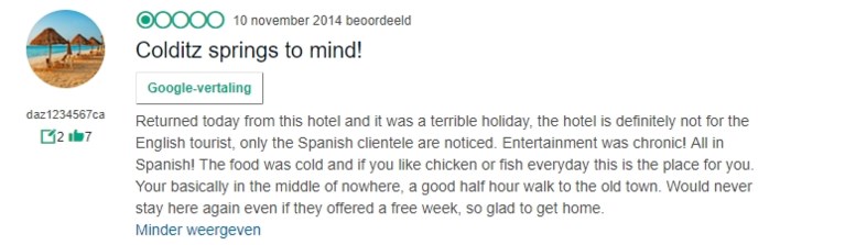 Britse grootmoeder vond Benidorm maar niks: “Waarom gaan Spanjaarden niet ergens anders op vakantie?”