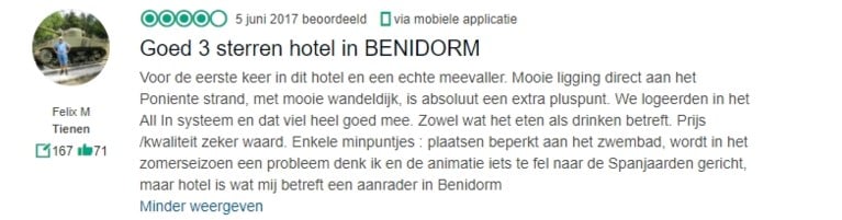 Britse grootmoeder vond Benidorm maar niks: “Waarom gaan Spanjaarden niet ergens anders op vakantie?”