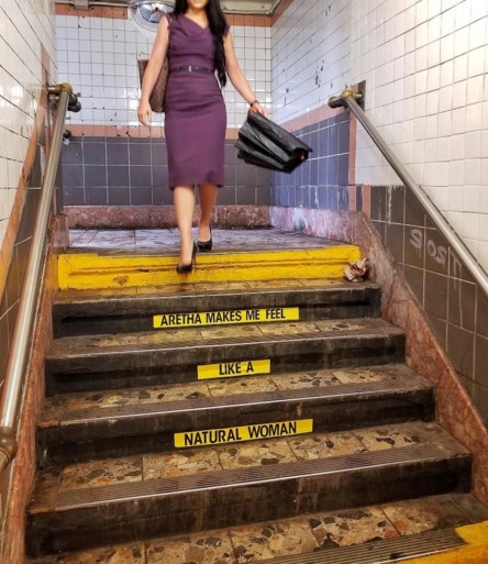 New York eert Aretha Franklin in gelijknamig metrostation