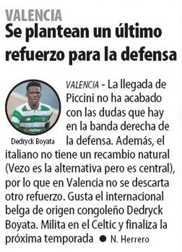 Nu toont ook tweede Spaanse club interesse in Dedryck Boyata