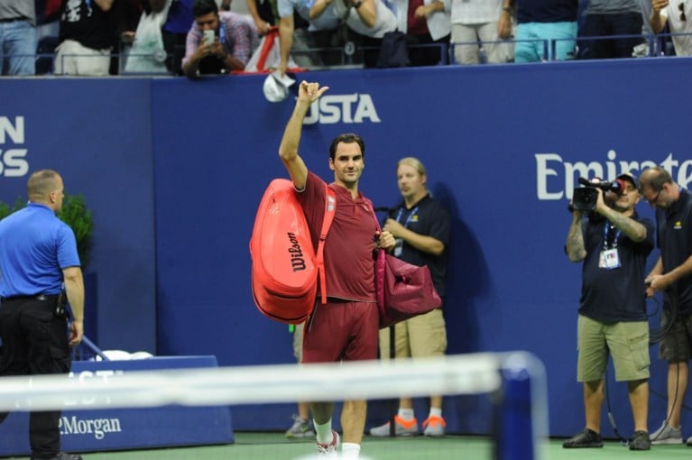 Pijnlijke arm nekt Goffin op US Open, Federer en Sharapova verrassend out