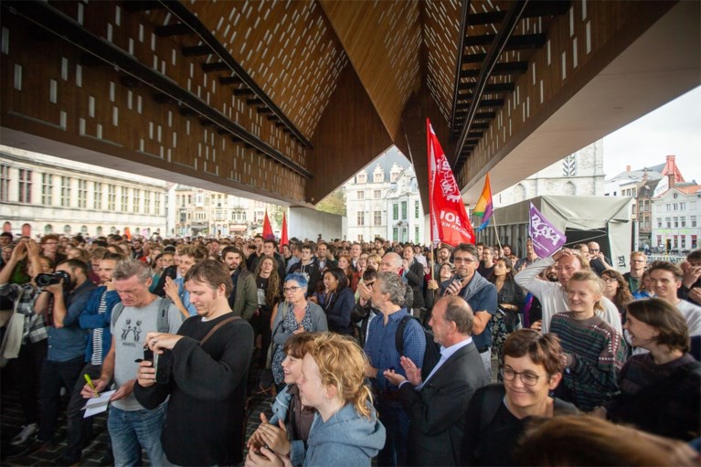600 man op spontane betoging: “Geen plaats in Gent voor Schild & Vrienden!”