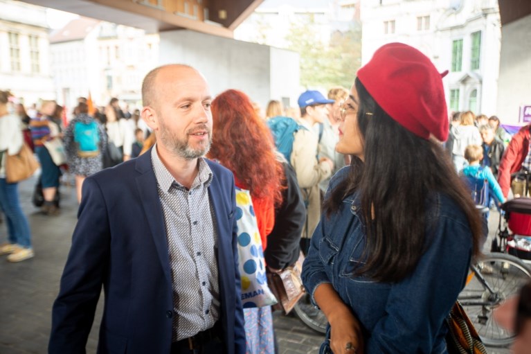 600 man op spontane betoging: “Geen plaats in Gent voor Schild & Vrienden!”