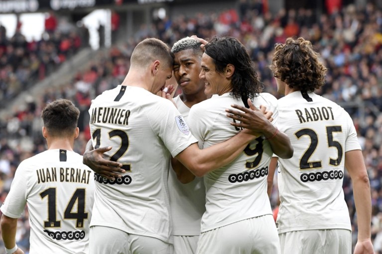 Meunier scoort voor tweede keer in enkele dagen tijd, PSG moet scheve situatie rechtzetten