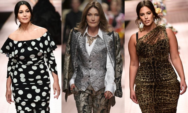 Van modellen met een eigenaardige boezem tot Carla Bruni: de modeweek van Milaan in tien hoogtepunten