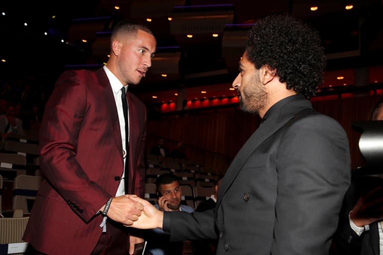 Hazard, Courtois en Jean-Marie Pfaff schitteren op rode loper FIFA-gala