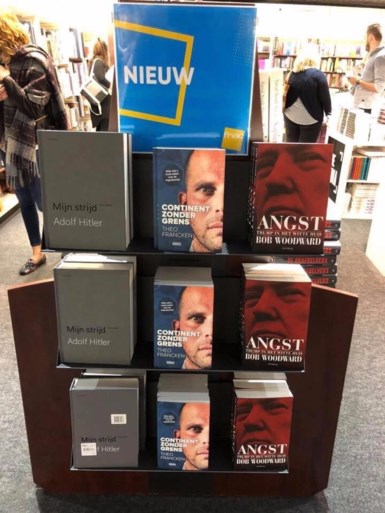 Theo Francken is boos op Fnac: staatssecretaris staat naast Hitler en Trump