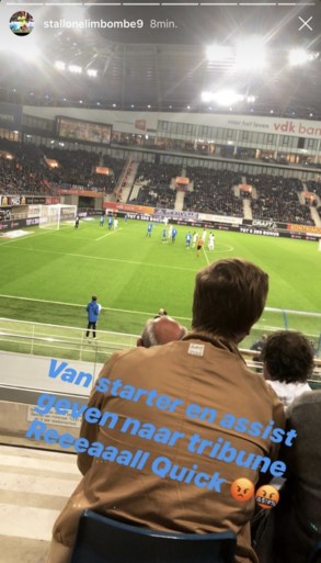 Malaise bij AA Gent: Limbombe baalt als een stekker op de tribune, Verstraete sakkert over “kinderlijk” spel