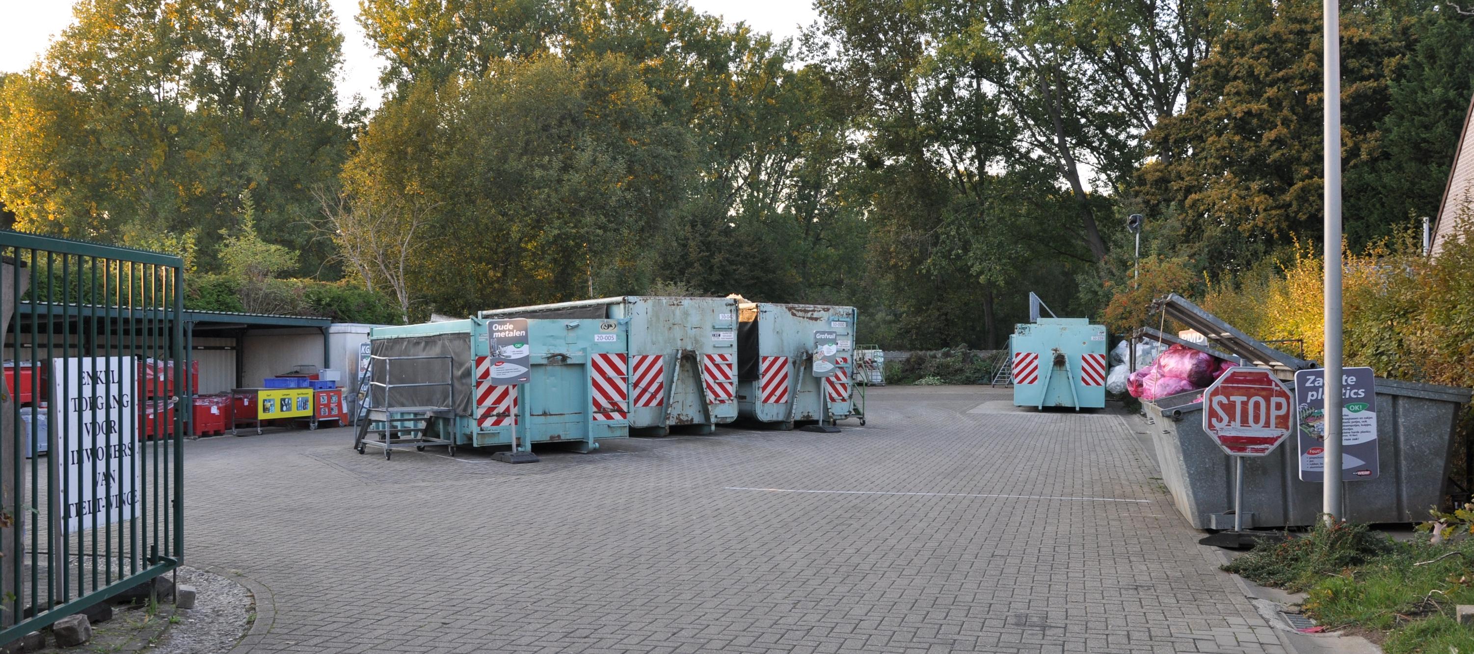 Iedereen Zonder Paspoortcontrole Welkom Op Nieuw Recyclagepark In Sint ...