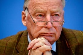 Historici beschuldigen leider Duitse partij ervan Hitler te parafraseren