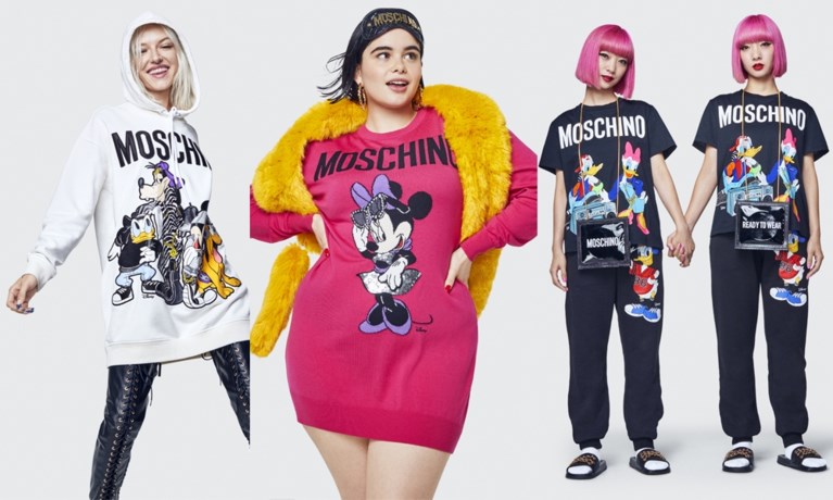 Veel Disney, bling en humor: hier is de volledige collectie van Moschino voor H&M