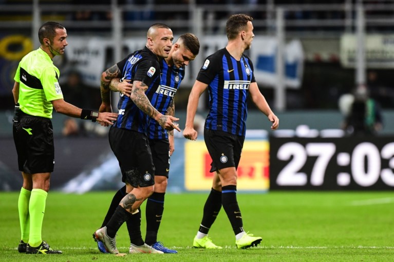 Inter ziet Nainggolan geblesseerd uitvallen, maar wint Milanese derby na late blunder van Donnarumma