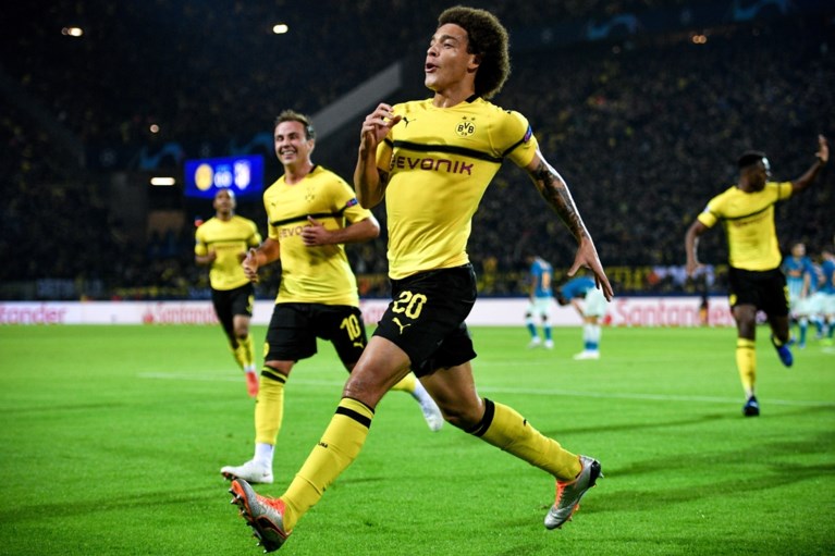 Mertens schenkt Napoli bijna stuntzege bij PSG, ook Witsel scoort belangrijke goal voor Dortmund