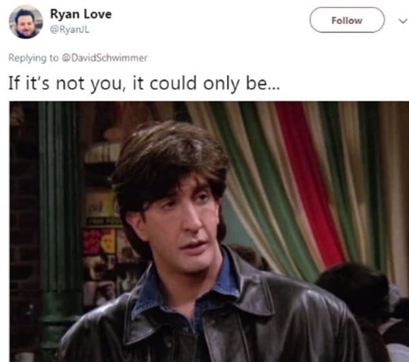 Ross een dief? Ster uit ‘Friends’ komt zelf met bewijs dat hij het niet was