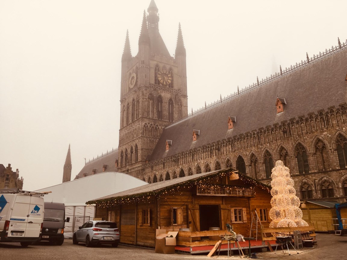 Rollercoaster Wordt Publiekstrekker Van ‘kerst In Ieper’ (ieper) 