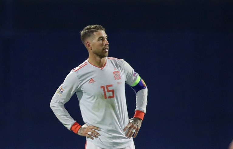 Real Madrid-aanvoerder Sergio Ramos testte positief op doping na gewonnen Champions League-finale