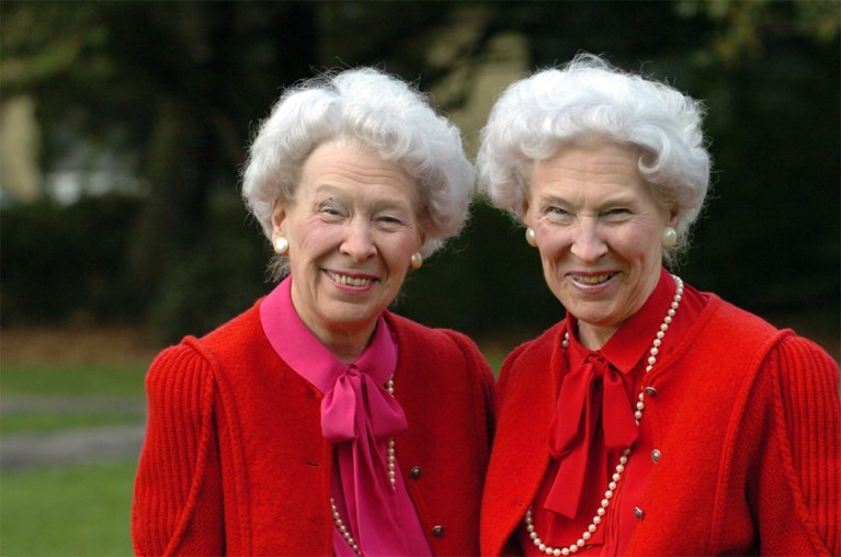 Jeanne Schollaert (95), helft van legendarische tweeling, overleden