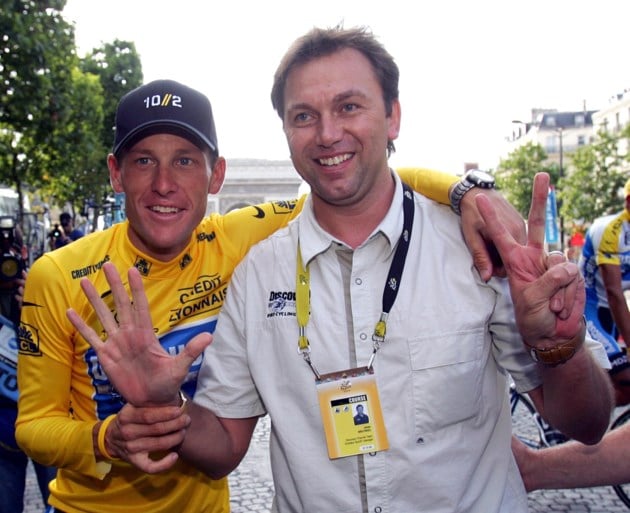 Johan Bruyneel wil ondanks schorsing toch nog terugkeren in het wielrennen én heeft opnieuw plannen met Lance Armstrong