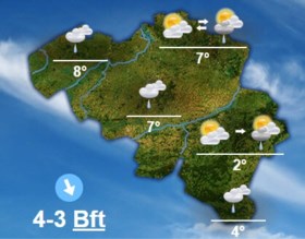 Daar is de eerste sneeuw van 2019: tapijtje in Ardennen