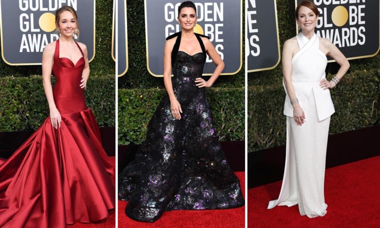 Beha’s bloot en strikken troef: BV-stylist spot trends op rode loper van de Golden Globes
