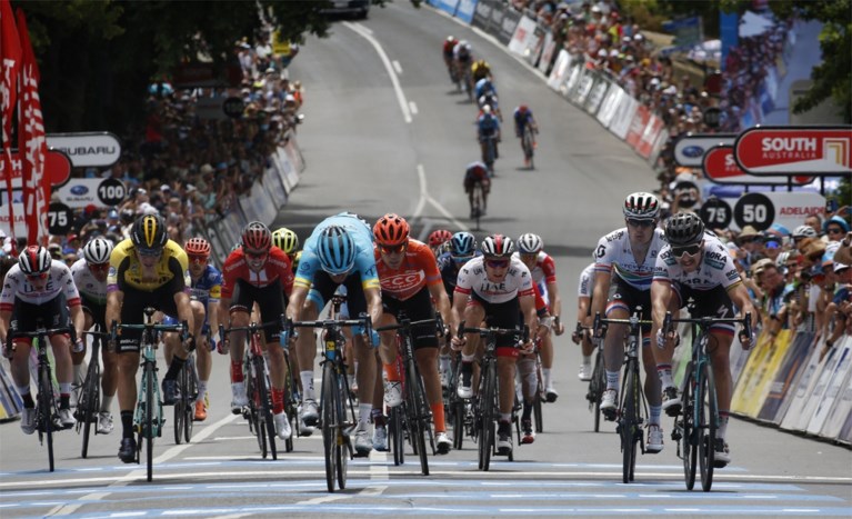 Peter Sagan herstelt in de Tour Down Under opnieuw de orde met (nipte) zege: “Hier ben ik heel blij mee”