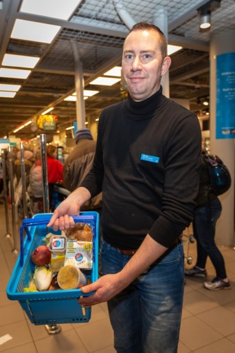 Vol winkelmandje met ‘overschot’ voor vier euro bij Albert Heijn