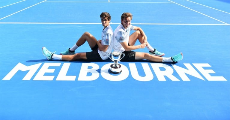 Fransen Mahut en Herbert winnen nu ook dubbeltoernooi op de Australian Open