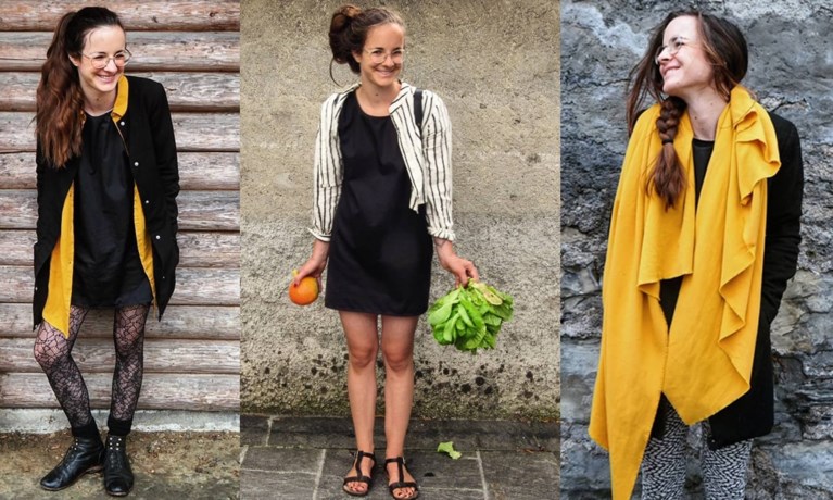 Verrassend De kunst van combineren: blogster draagt hetzelfde jurkje éé PV-73
