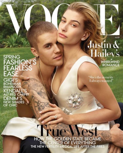 Pasgetrouwde Justin Bieber en Hailey Baldwin samen op Vogue-cover: “Ik ben emotioneel onstabiel”