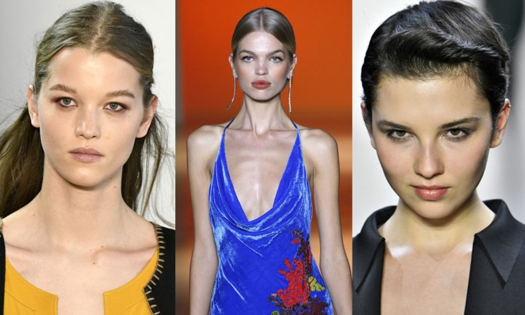 Drie beautytrends recht van de catwalk