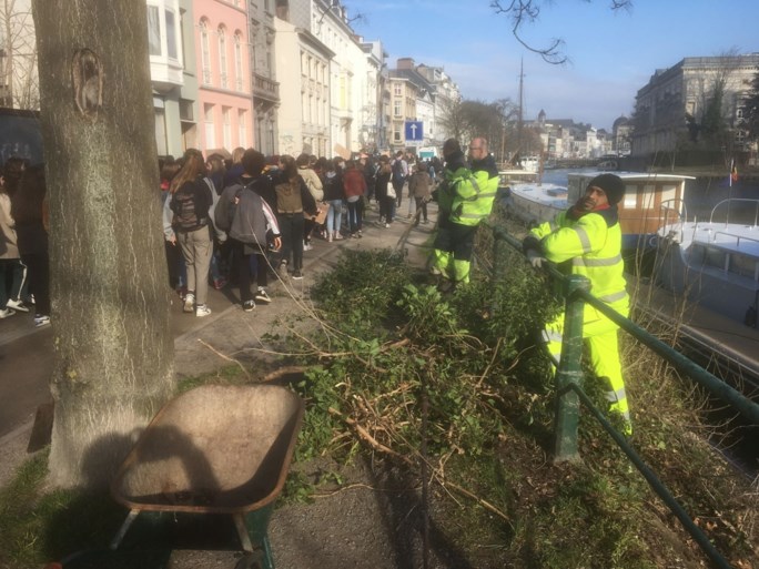 3.000 leerlingen op Gentse klimaatmars: “Boos! Kwaad! Woedend!