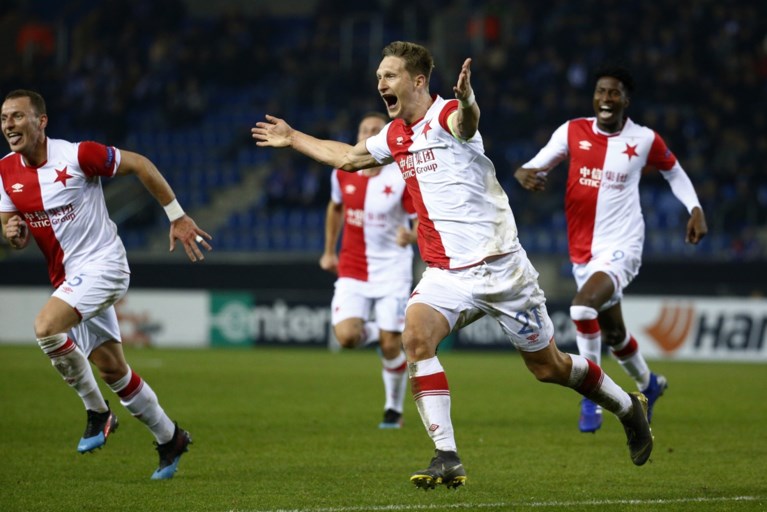 Pijnlijk avondje Europa League compleet: onherkenbaar KRC Genk krijgt vier goals om de oren van godbetert Slavia Praag