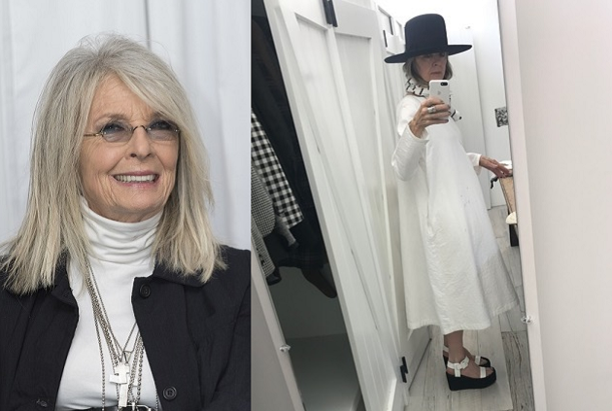 Diane Keaton Geeft Op 73 Jarige Leeftijd Heel Wat Fashionist Het Nieuwsblad Mobile