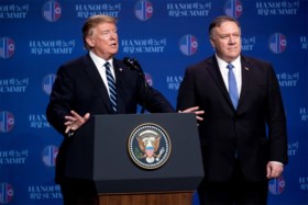 Top tussen Trump en Kim Jong-un abrupt gestopt: “Noord-Korea wilde alle sancties weg. Dat konden we niet doen, maar we zijn nog steeds vrienden”
