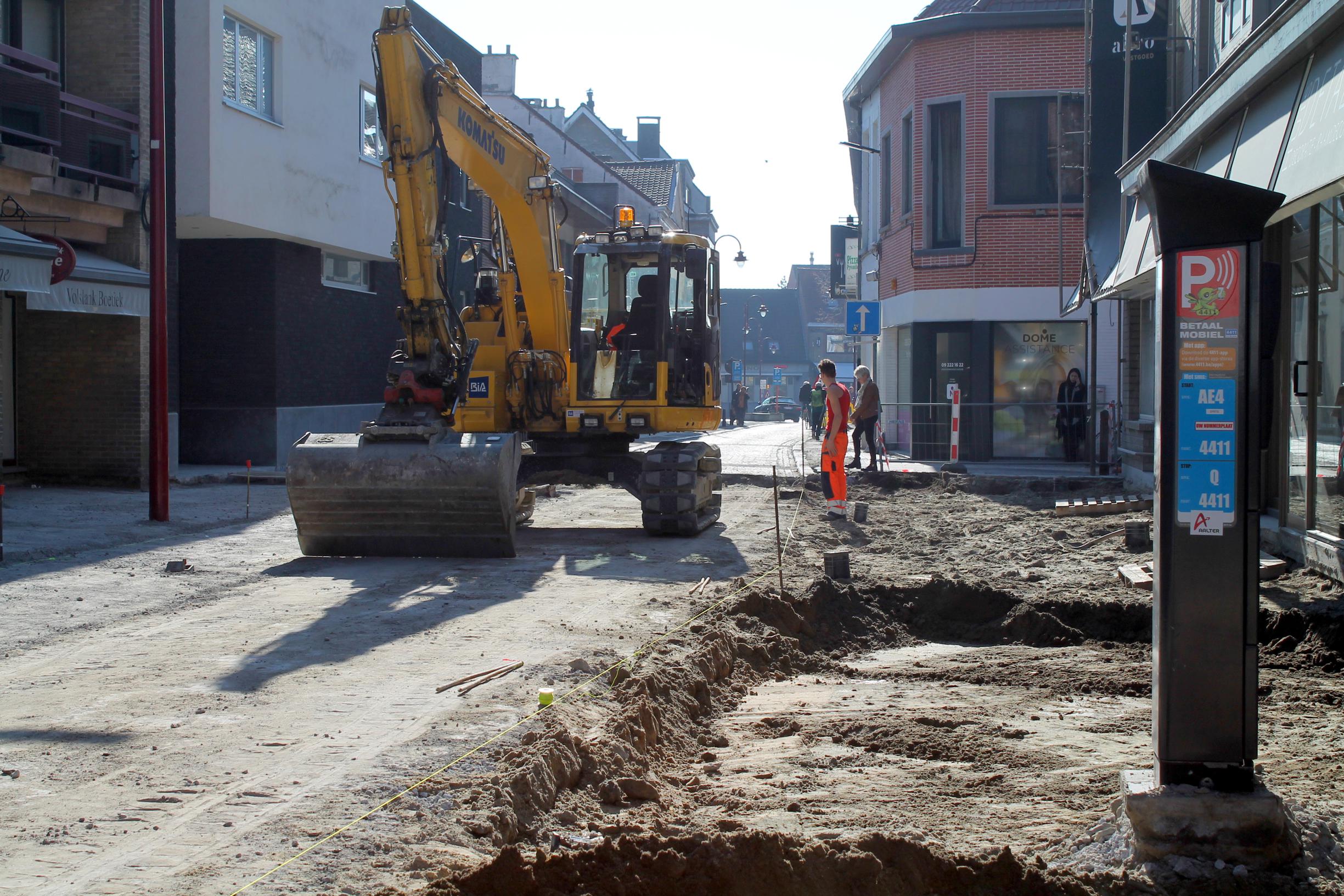 Werken in centrum gaan volgende fase in (Aalter) - Het ...