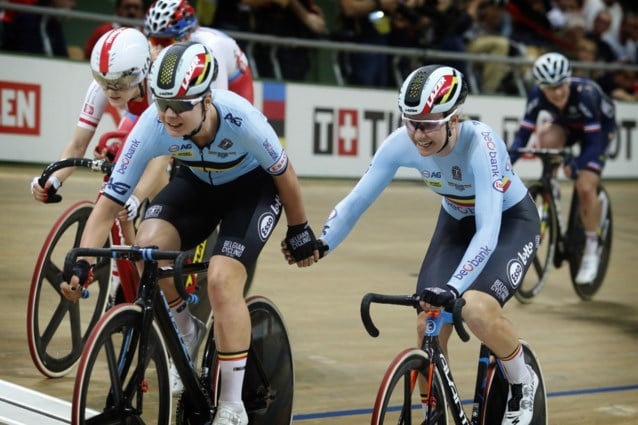 Jolien D'hoore en Lotte Kopecky stellen teleur met zevende ...