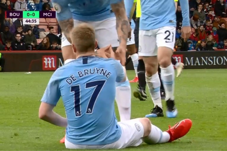Opdoffer voor Manchester City in titelstrijd: Kevin De Bruyne valt geblesseerd uit