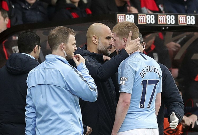 Opdoffer voor Manchester City in titelstrijd: Kevin De Bruyne valt geblesseerd uit
