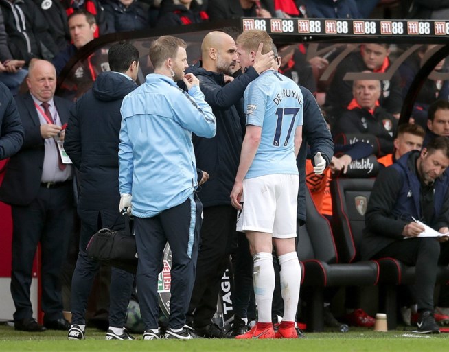 Opdoffer voor Manchester City in titelstrijd: Kevin De Bruyne valt geblesseerd uit